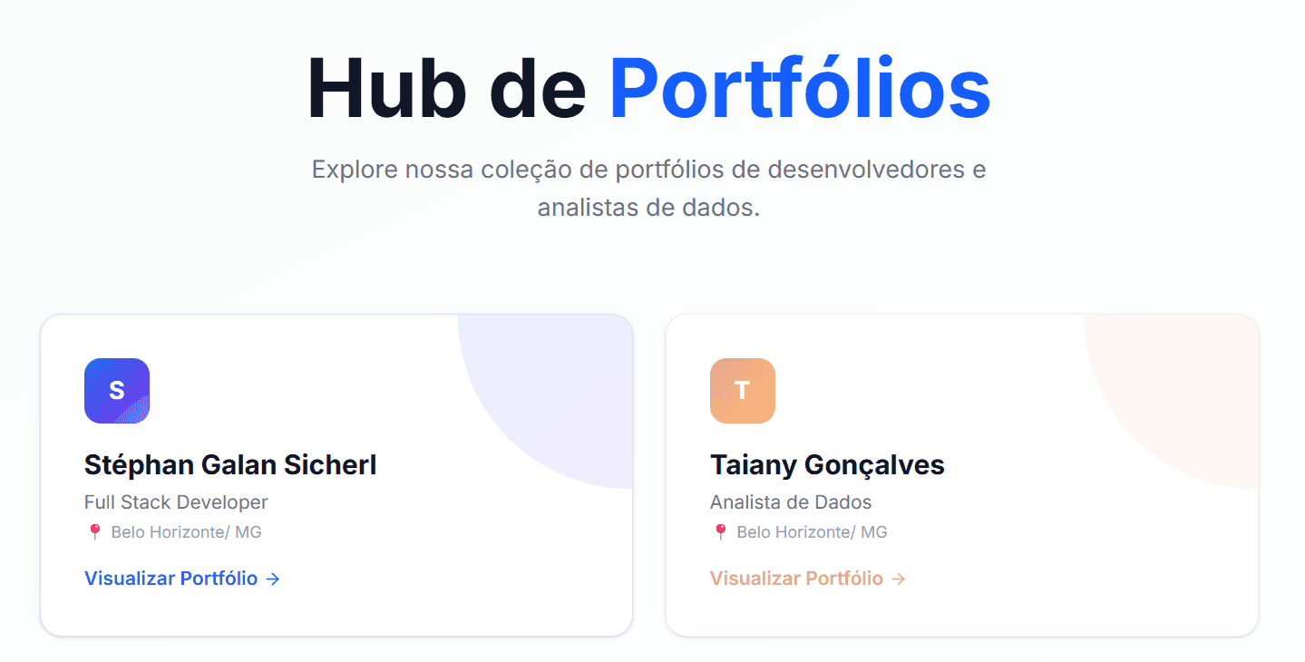 Sistema de Portfólios